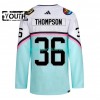 Vegas Golden Knights LOGAN THOMPSON 36 2023 All-Star Adidas Wit Authentic Shirt - Kinderen